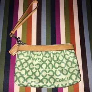 COACH wristlet